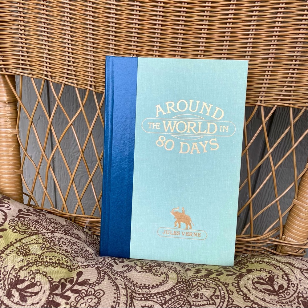 Around the World in 80 Days by Jules Verne. Vintage 1988 Readers Digest Edition